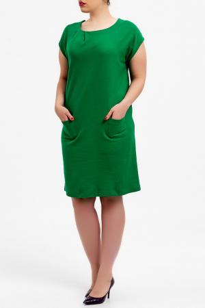 Платье DIBYE. Цвет: зеленый