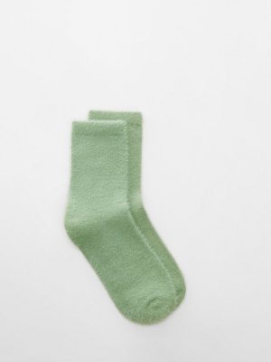 Носки Peluso до щиколотки , зеленый Mango
