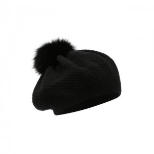 Кашемировая шапка Inverni. Цвет: чёрный