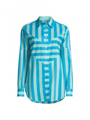 Полосатая хлопковая рубашка Arlette , синий Solid & Striped