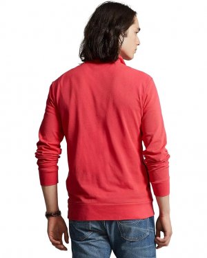 Пуловер Cotton Mesh 1/4 Zip Pullover, красный Polo Ralph Lauren