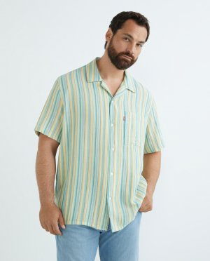 Мужская рубашка больших размеров с коротким рукавом Levi's, мультиколор Levi's