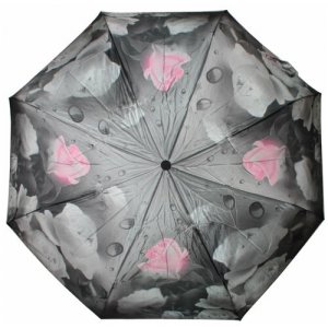 Зонт , серый FLIORAJ. Цвет: серый