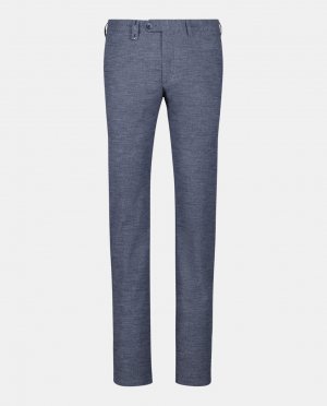 Китайские мужские брюки с микрорисунком , серый Florentino. Цвет: серый