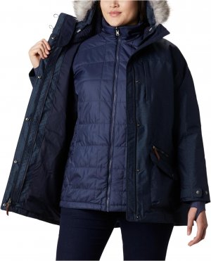 Куртка Carson Pass IC больших размеров , цвет Dark Nocturnal/Dark Nocturnal Sherpa/Nocturnal Columbia