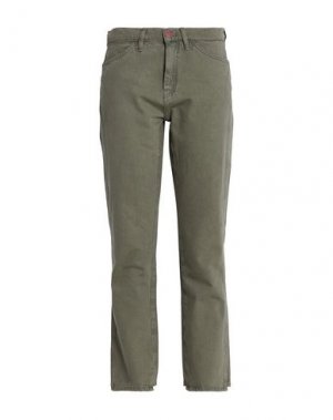 Джинсовые брюки M.I.H JEANS. Цвет: зеленый-милитари