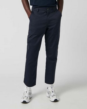Однотонные темно-синие мужские брюки чинос , темно-синий Loreak Mendian. Цвет: синий