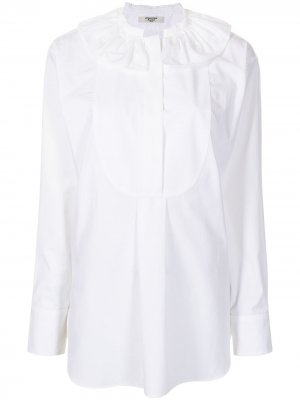 Блузка с манишкой Atlantique Ascoli. Цвет: белый