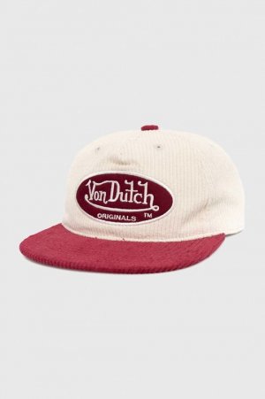 Хлопковая бейсболка , красный Von Dutch