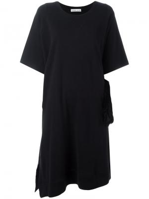 Платье-футболка Tsumori Chisato. Цвет: чёрный
