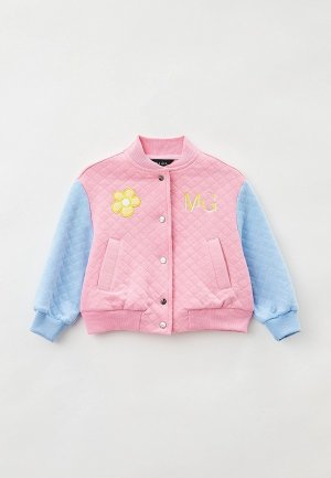 Куртка Mia Gia. Цвет: розовый