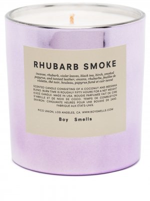 Свеча Rhubarb Smoke (240 г) Boy Smells. Цвет: фиолетовый