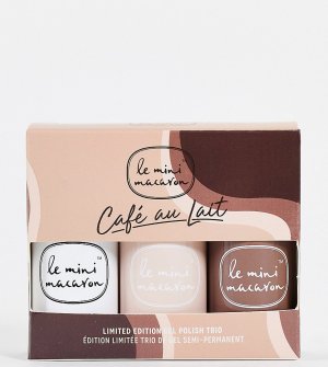 Эксклюзивный набор из трех гелевых лаков для ногтей x ASOS Cafe au Lait (скидка -17%)-Разноцветный Le Mini Macaron