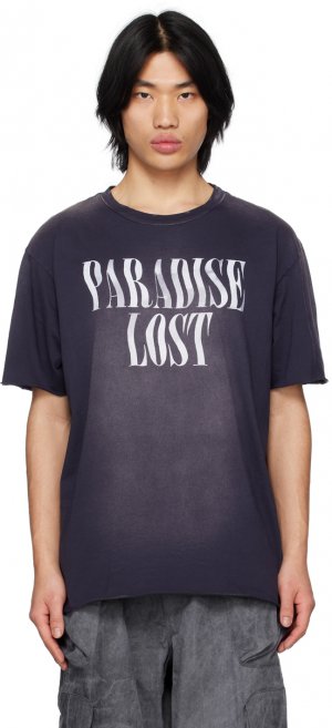 Темно-синяя футболка «Потерянный рай» Alchemist