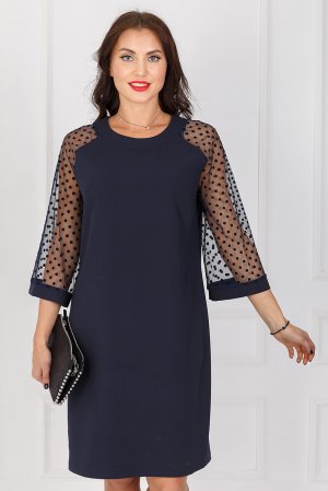 Платье LT COLLECTION. Цвет: синий