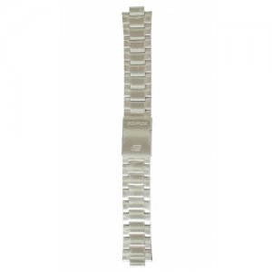 Стальной браслет Casio 10360105 для часов EQS-500, EQW-T610, EQW-M600. Цвет: серый