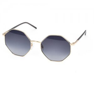 Солнцезащитные очки Moschino Love MOL029/S 000 9O 9O, золотой. Цвет: золотистый