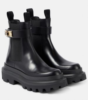 Кожаные ботинки челси , черный Dolce&Gabbana