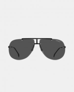 Черные мужские солнцезащитные очки-авиаторы , черный Carrera