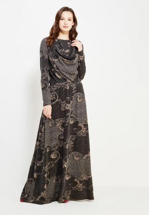 Платье Sahera Rahmani КАЧЕЛЬКА. Цвет: серый