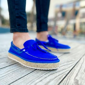 CHEKICH, оригинальные брендовые повседневные мужские эспадрильи синего цвета, мужская обувь высокого качества CH311 Chekich