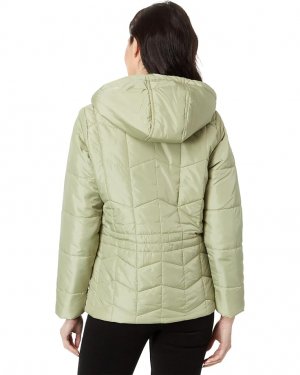 Пуховик Zigzag Wave Cozy Faux Fur Lining Hooded Quilted Puffer U.S. Polo Assn.