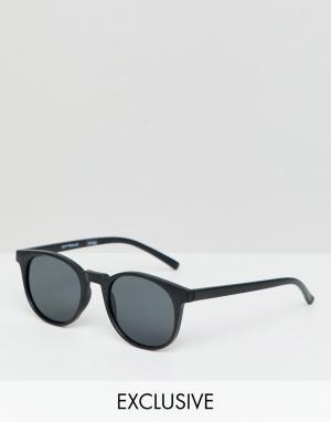 Черные круглые солнцезащитные очки inspired Reclaimed Vintage. Цвет: черный