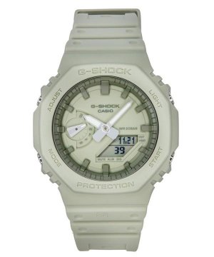G-Shock Natural Color Series Аналоговый цифровой полимерный ремешок с кремовым циферблатом Кварцевые мужские часы GA-2100NC-3A 200M Casio