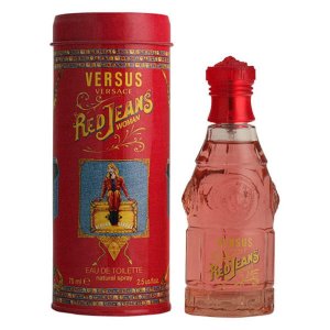 Женские парфюмерные красные джинсы EDT (75 мл) Versace