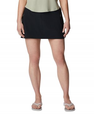 Женская эластичная юбка со средней посадкой Tidal , черный Columbia