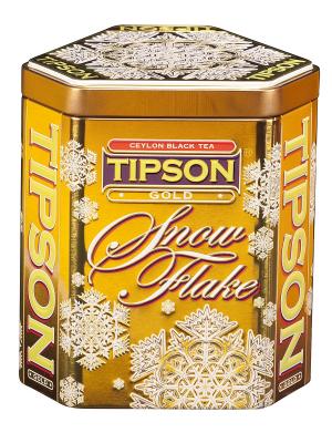 Чай Tipson Снежинка-Золотая/ Snow Flake-Gold 100 ж/б. Цвет: черный