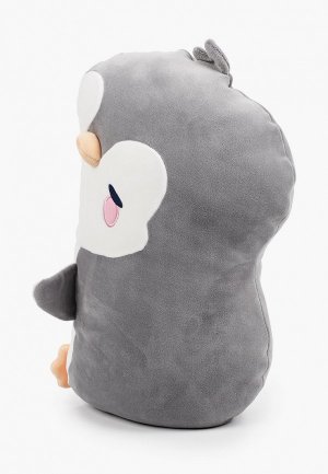 Игрушка мягкая Zakka Sleepy penguin, 40 см. Цвет: серый