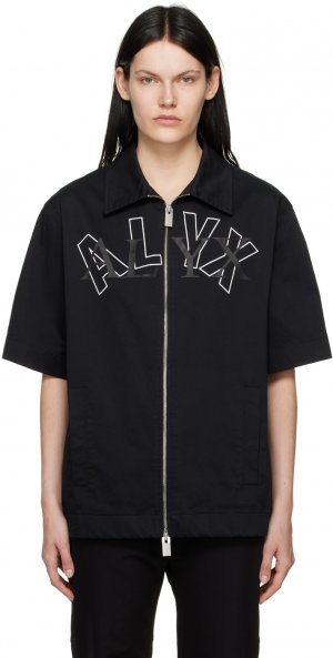 Черная рубашка на молнии 1017 ALYX 9SM