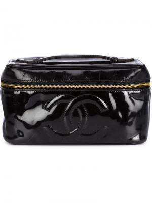 Косметичка-чемоданчик Chanel Vintage. Цвет: чёрный