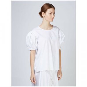 Блуза , размер 40, белый Jijil. Цвет: белый