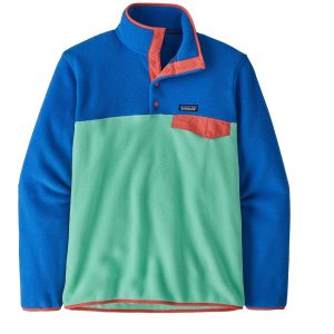 Легкий пуловер Synchilla Snap-T, бирюзовый Patagonia