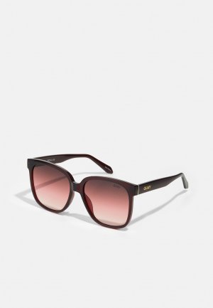 Солнцезащитные очки Wide Awake Unisex QUAY AUSTRALIA, цвет ruby/smoke gradient/truffle/chocolate Australia