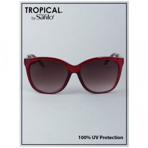Солнцезащитные очки, бордовый Tropical. Цвет: бордовый