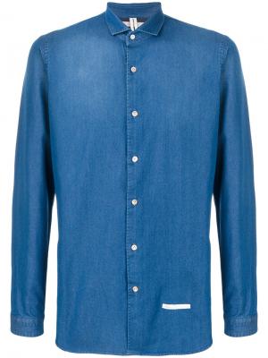 Джинсовая рубашка Dnl. Цвет: синий