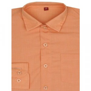 Школьная рубашка , размер 104-110, оранжевый Imperator. Цвет: оранжевый