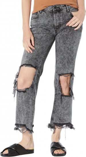 Джинсы Maggie Mid-Rise Straight Jeans , цвет Bottlerocket Free People