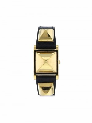 Наручные часы Médor pre-owned 32 мм 1990-х годов Hermès. Цвет: белый