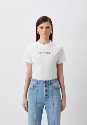 Футболка Sonia Rykiel. Цвет: белый