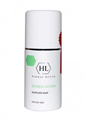 Ихтиоловое мыло Holy Land Double Action - Линия для жирной кожи лица 125 мл. Цвет: белый