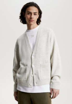 Кардиган ESSENTIAL TONAL BOXY FIT , белый Tommy Jeans