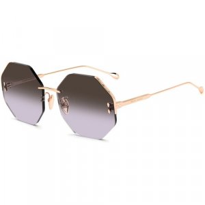 Солнцезащитные очки , розовый, золотой Isabel Marant. Цвет: золотистый/фиолетовый