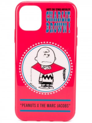 Чехол Charlie Brown для iPhone 11 Marc Jacobs. Цвет: красный