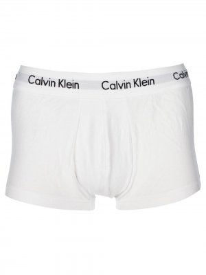 Pack of three low rise trunks Calvin Klein. Цвет: белый