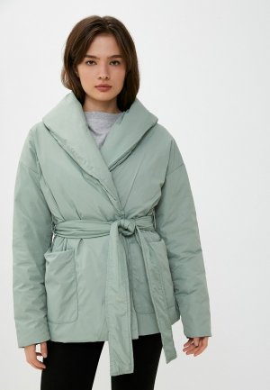 Куртка утепленная Elsi. Цвет: зеленый