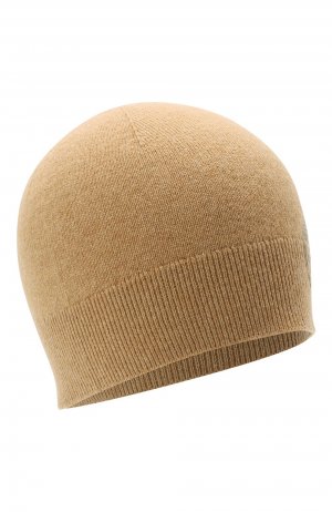 Кашемировая шапка Burberry. Цвет: бежевый